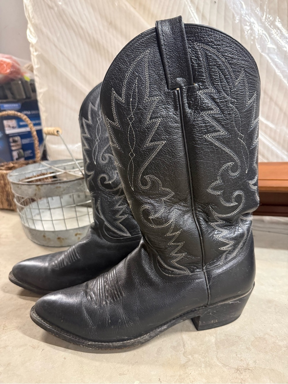 Men’s Black Cowboy Boots